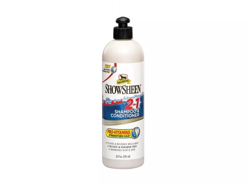 Absorbine ShowSheen 2 in 1 Shampoo & Conditioner 591ml