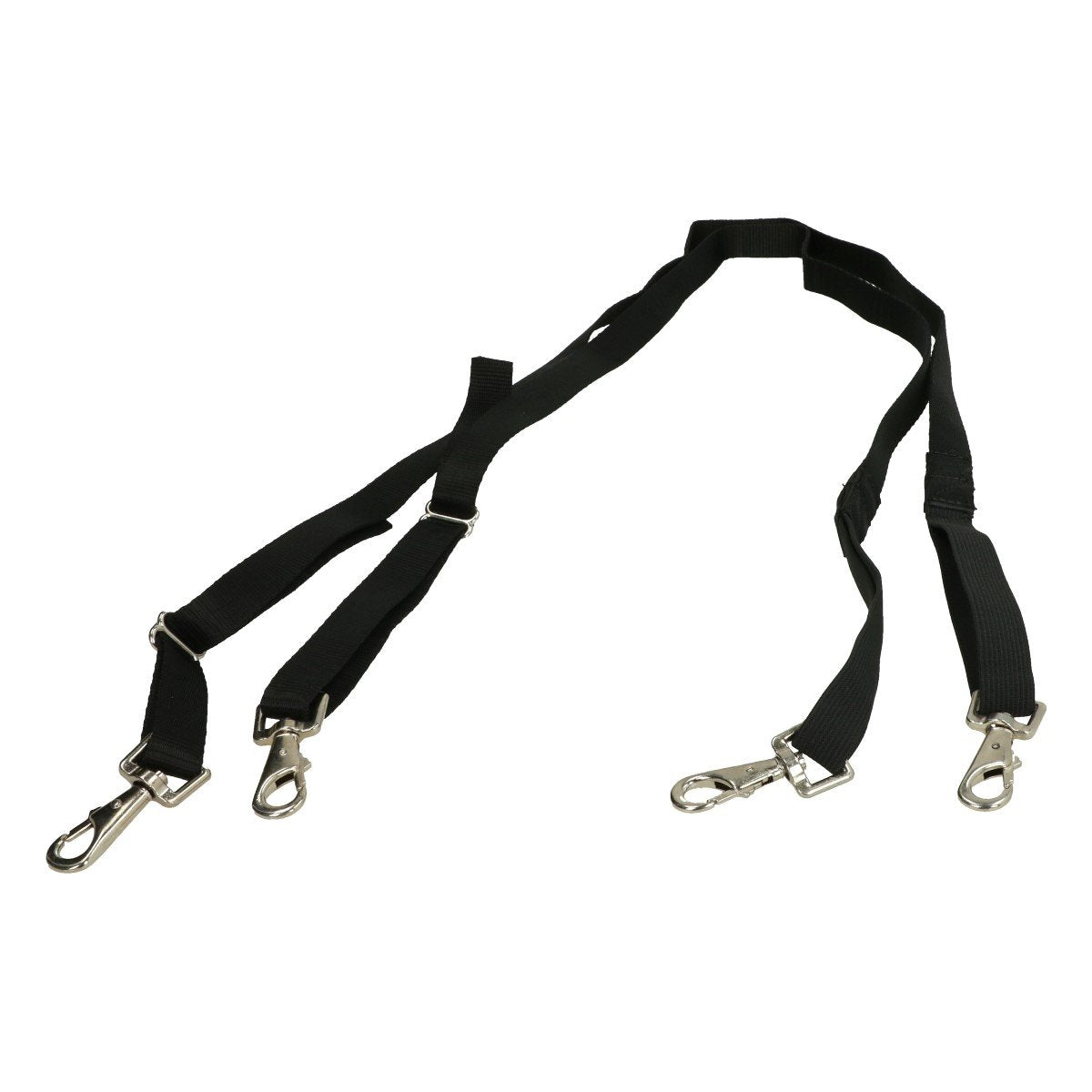 Bucas Leg Straps Standard Black