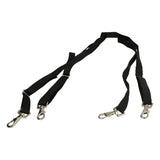 Bucas Leg Straps Standard Black