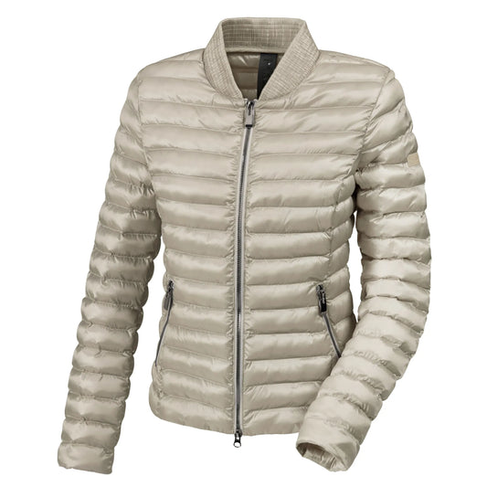 Pikeur Pauleen Selection Ladies Quilted Jacket - Ivory