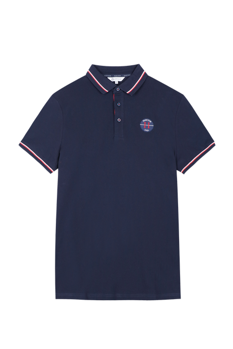 Harcour Poker Mens Polo - Navy