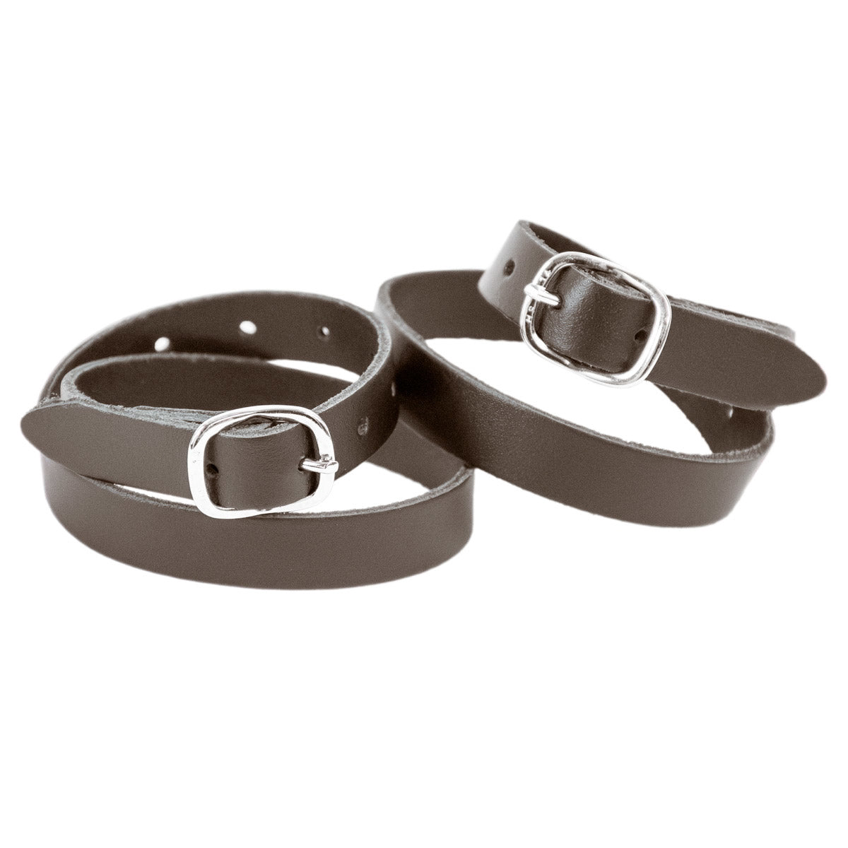 Sprenger Leather Spur Straps - Brown