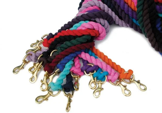 Rhinegold Plain Cotton Leadrope
