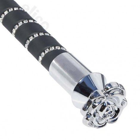 Elico Dressage Whip - Silver Rose Cap