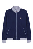 Harcour Stanley Mens Zip Up Sweater - Navy